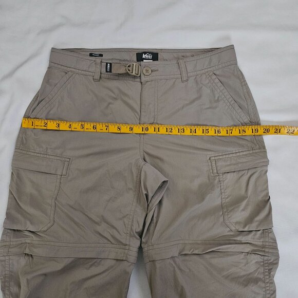 REI Co-op Women's Relaxed Belted Waist Sahara Convertible Hiking Pants Size 10 - Picture 14 of 16